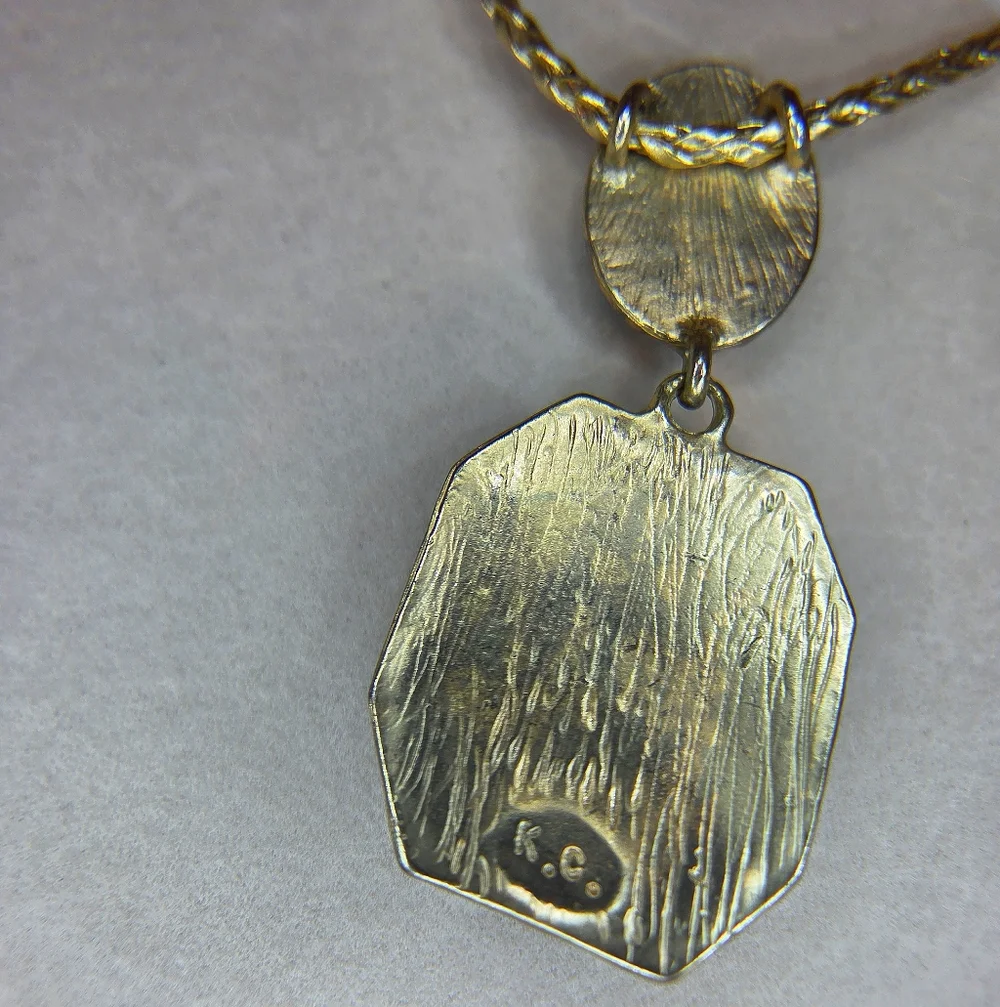 Vintage Kenneth Cole Pendant Necklace - Picture 4 of 4